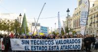 Los técnicos de Hacienda van a la huelga por primera vez en 17 años para exigir más recursos y mejoras laborales